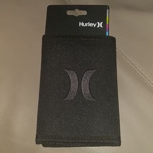 Hurley black mens wallet